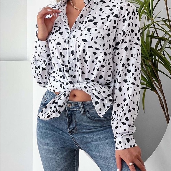 button up animal print shirt concert shirt - Picture 7 of 16